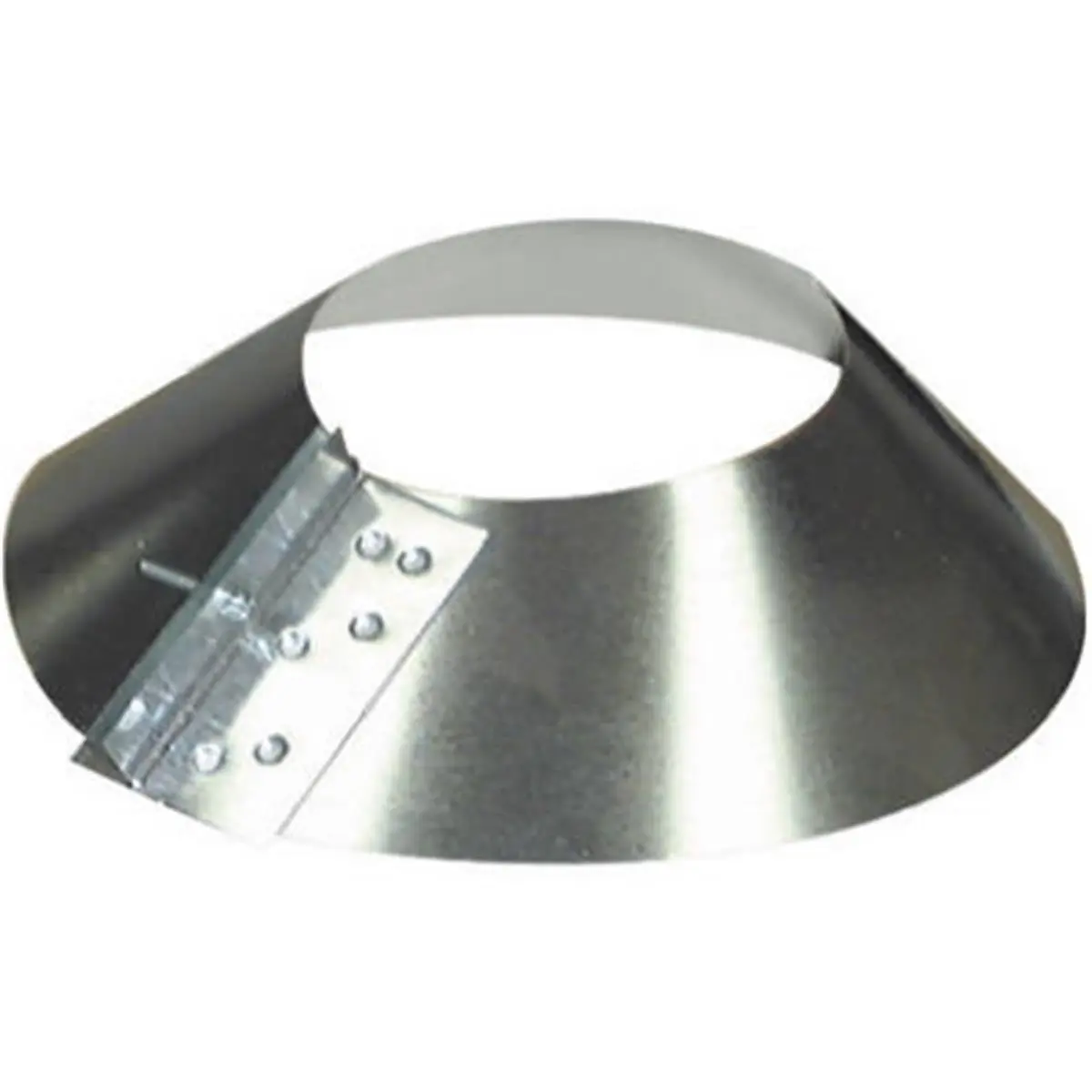 Imperial Manufacturing GV1378 Corrosion Resistant 6 in. Galvanized Storm Collar for Dogs & Cats
