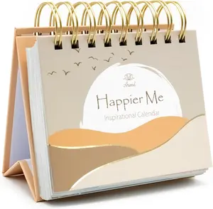 Motivational Desk Calendar - Perpetual Daily Flip Calendar with Daily Motivational Quotes for Desk - Inspirational Gifts for Women, Gifts for Coworkers Female, Inspirational Desk Decor