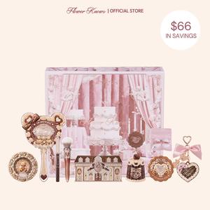 Flower Knows Teddy Kiss Set, 11 Pieces Full Face Makeup Set With Essencial Cosmetics & Accessories, Exclusive Wrapping Box For Holiday Gift, #summerwins, #DealsForYouDays