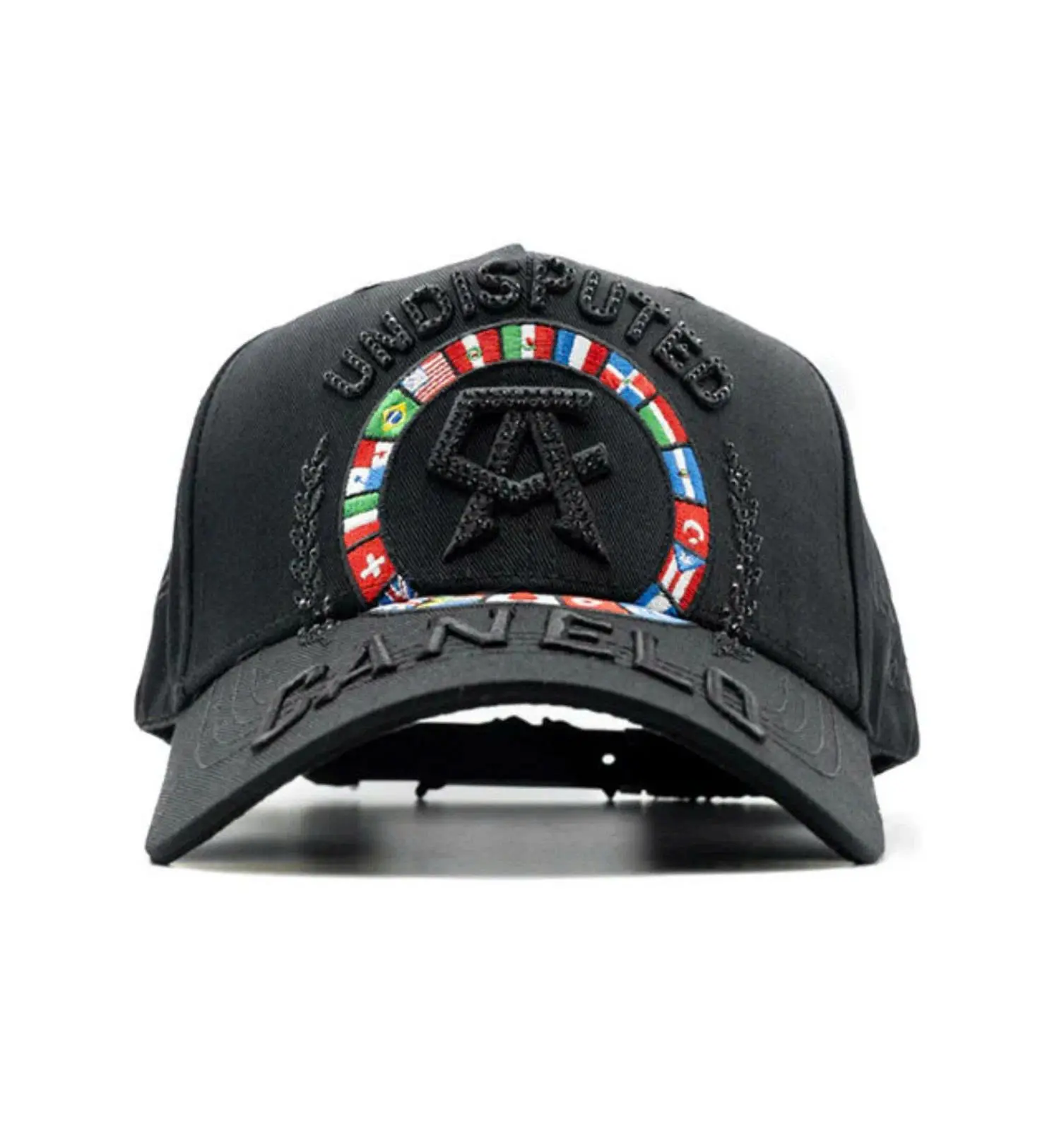 Dandy Hats x Canelo Alvarez 'Undisputed' Champion - Brand New Embroider Mexico Fitted Cap Embroidered