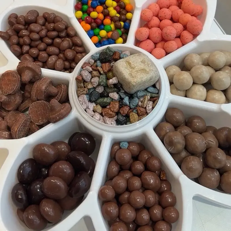 Chocolate Lover’s Platter – 10 Premium Chocolate Favorites (4 lb) Without the Platter
