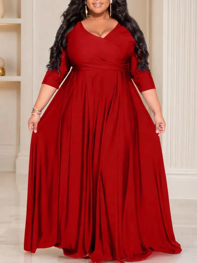 formal red dress plus size - TikTok Shop formal red dress plus size - TikTok Shop