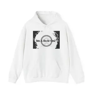 Hooded Sweatshirt - I'm A Real One Design