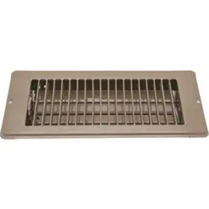 212 MAIN A1W-013630 White Floor Register, Household Appliance Part for Floor Vent