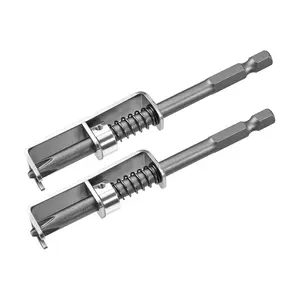 2 Pcs Spring-loaded Screw Holder Bit, Anti-drop Screwdriver Bit, Single-Hand Operation Bit Holder for Electricians, Mechanics, DIY Home Repair, Universal Screw Retaining Tool