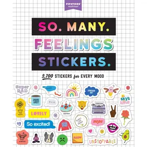 So. Many. Feelings Stickers. by Pipsticks®+Workman® [Paperback Book]