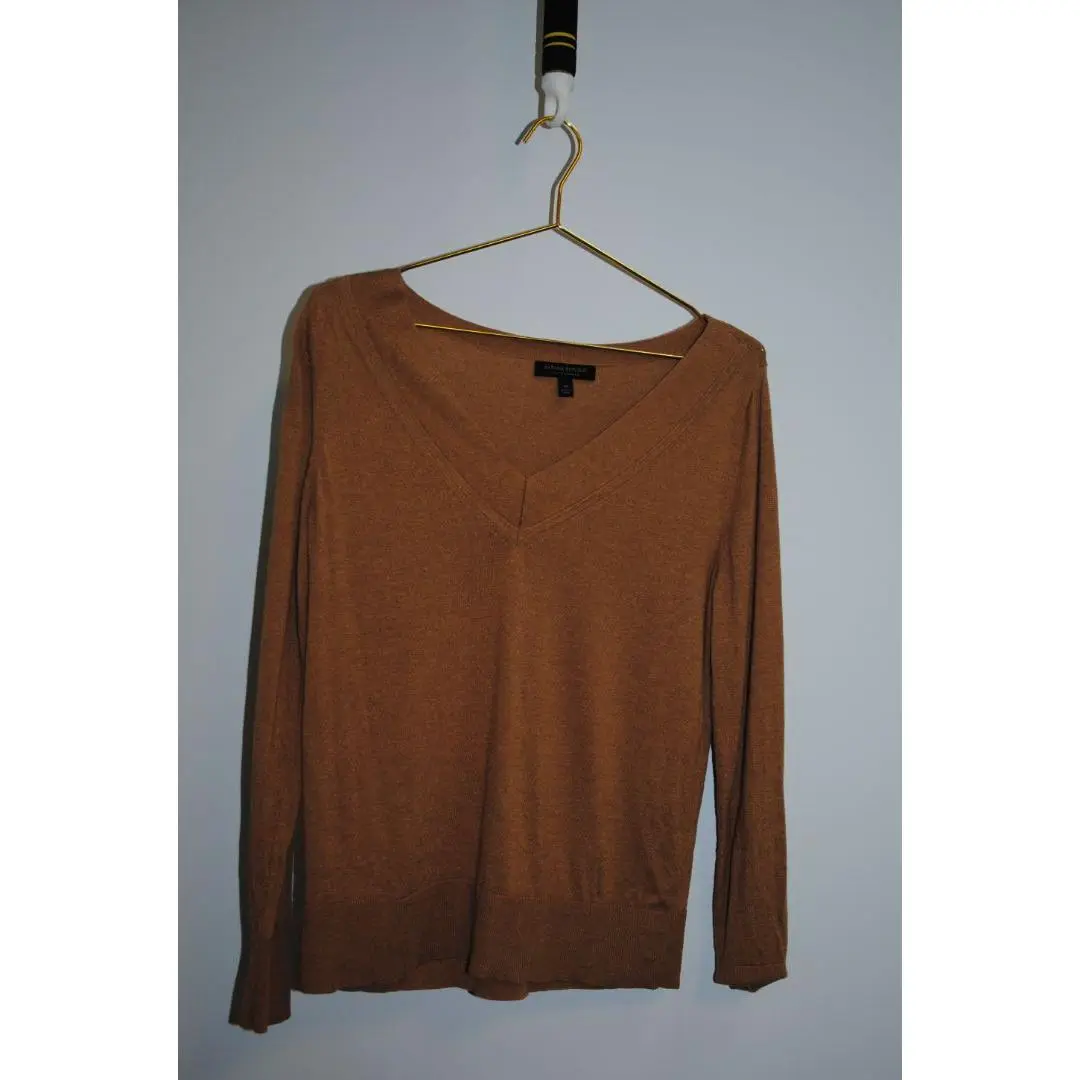 Banana Republic Camel Silk Cashmere Sweater M