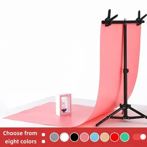 EONIX Solid Color Background Board, PVC Photography Panel, Desktop Background Board for Small Products, Cosmetics, Food, and Portrait Background Shooting, Camera, Photography Camera Accessories, Backdrop Stand