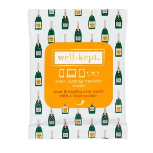WELL-KEPT Screen Cleansing Towelettes - Bubbly