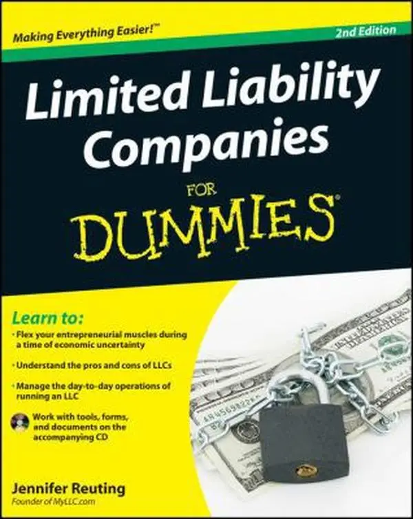 USED Book - Limited Liability Companies For Dummies by Jennifer Reuting (Paperback) - english