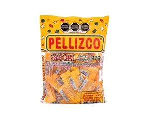 Tama-Roca Pellizco Natural Tamarindo Soft Candy With Salt And Chili (40 Count) Snack Sweet Bonbon Tangy, Mexican Candy, Dulces Mexicanos