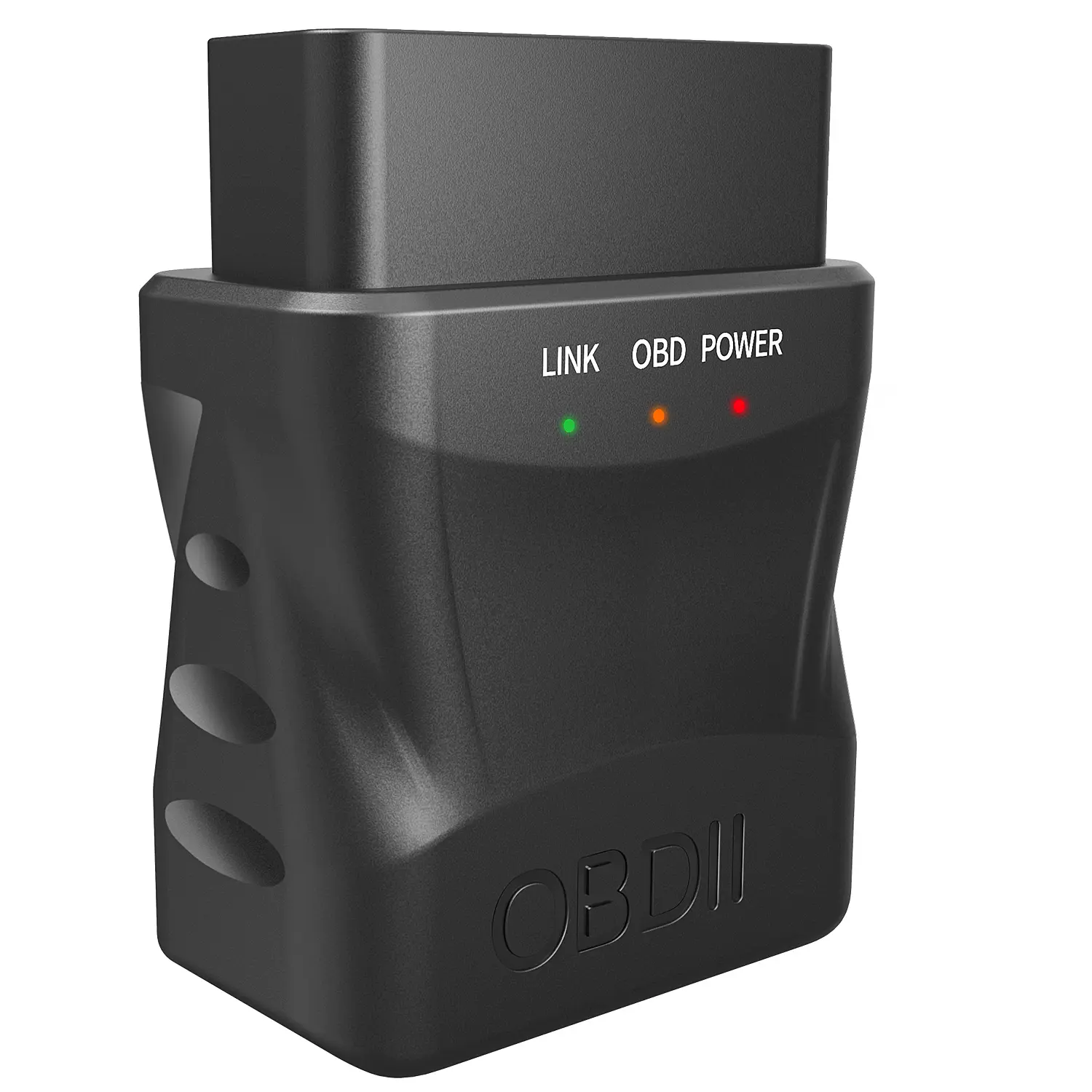 Bluetooth 4.0 OBD II Scanner for iOS & Android, Car Check Engine Light Diagnostic Code Reader Scan Tool for Universal OBD2 Vehicles