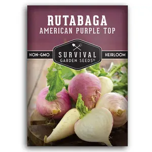 American Purple Top Rutabaga Seeds