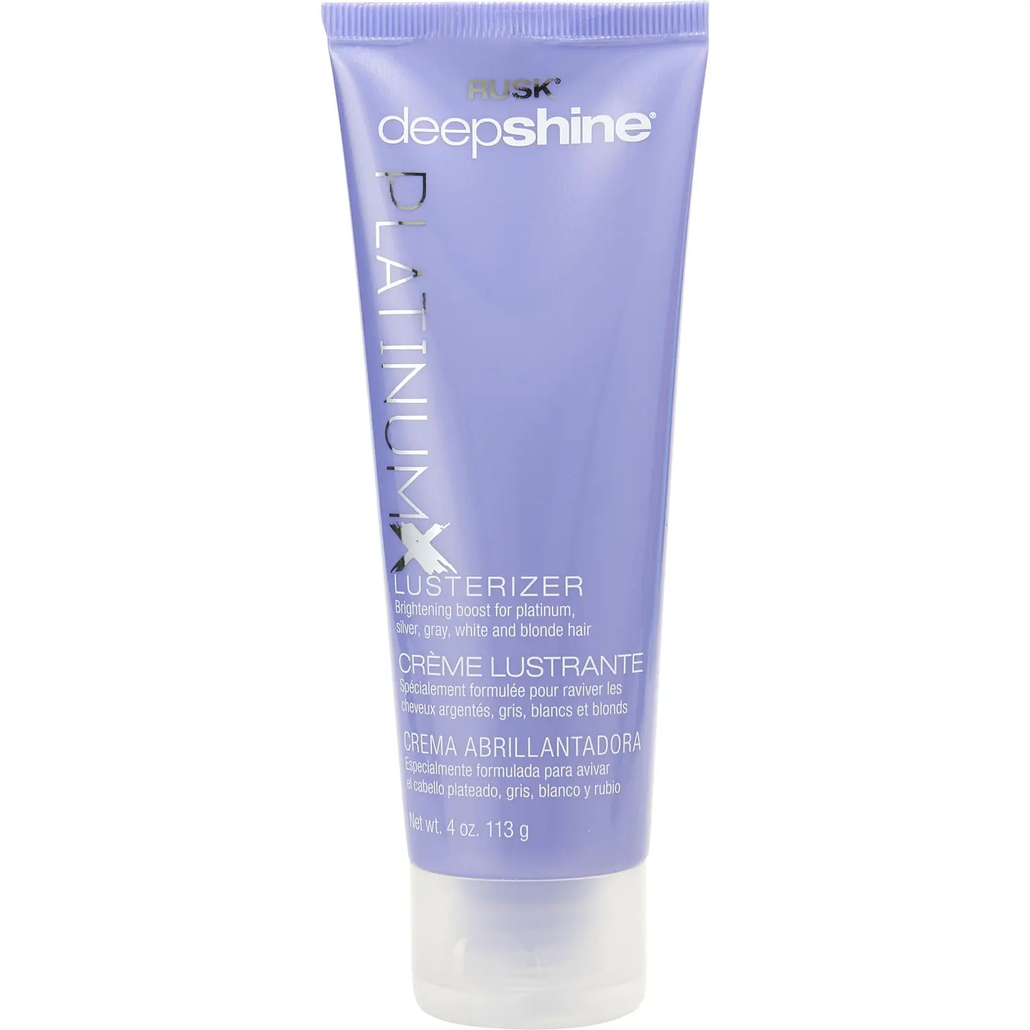 Rusk By Rusk Deepshine Platinum X Lusterizer For Unisex