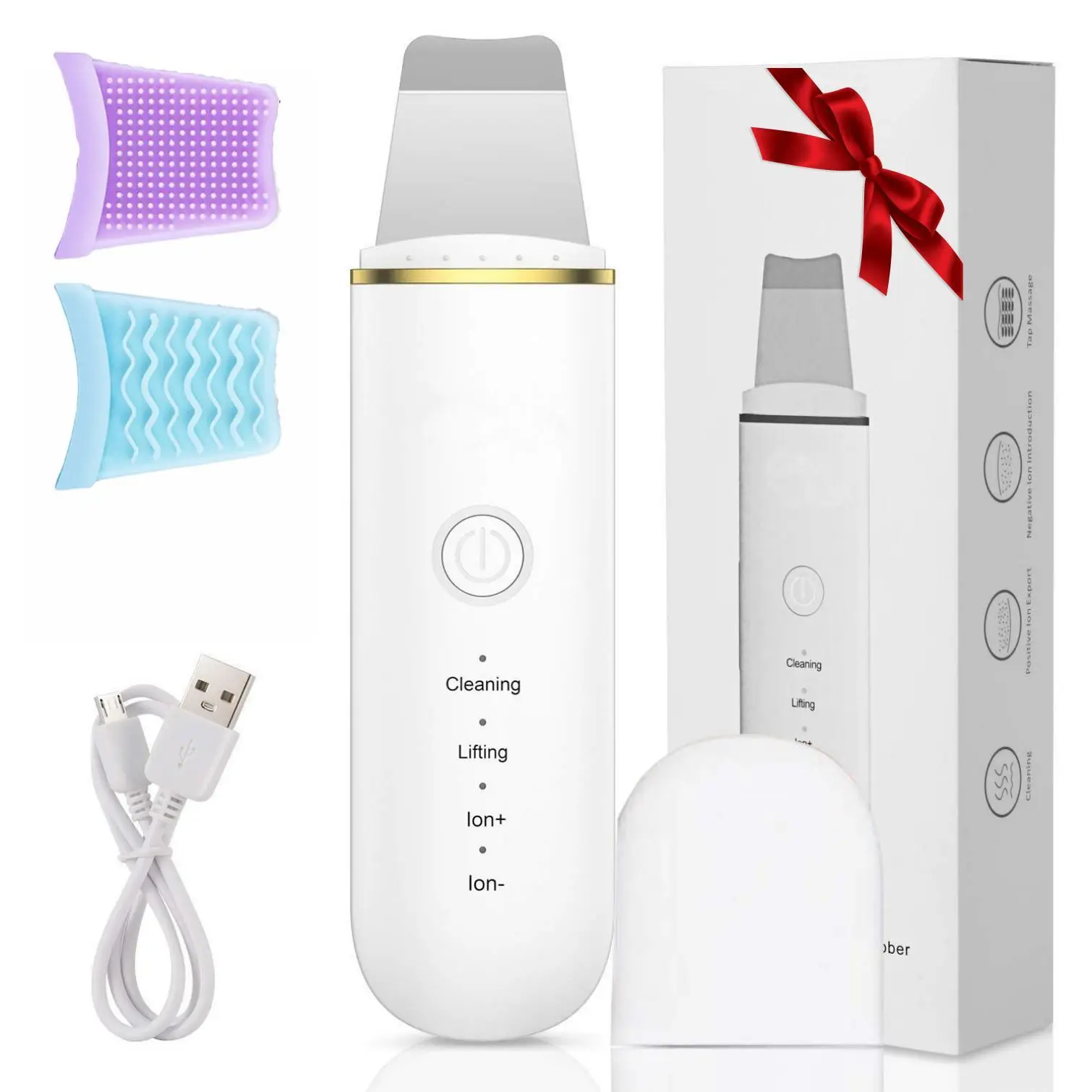 Facial Pore Cleaner, 1 Count Ultrasonic Blackhead, Professional Skincare Tool For Women, Beauty Equipment