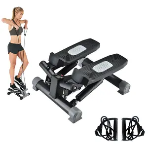 【Deals for You Days】HOTKAM Stair Stepper with Resistance Bands, Hydraulic Mini Stepper with LCD Monitor mini steppermachine mini stepper twist stepper twisting stepper