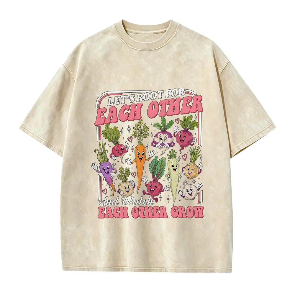 Let’s Root For Each Other Shirt, Funny Garden Vegetable Tee, Positive Quote Shirt, Plant Lover Gift, Cute Veggie Shirt, Gardening Tee