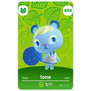 Ione - Villager NFC Card for Animal Crossing New Horizons Amiibo