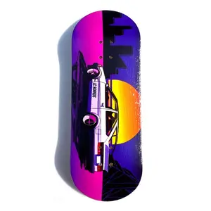 LC BOARDS FINGERBOARD DECK 98X34 '86 GRAPHIC WITH FOAM GRIP TAPE