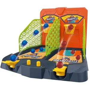 Large Mini Basketball Shooting Game, Interactive Finger Launcher with Dual Court Design, Compact Design and Interactive Gameplay, Perfect for Parties and Birthdays, Educational Toy for Kids