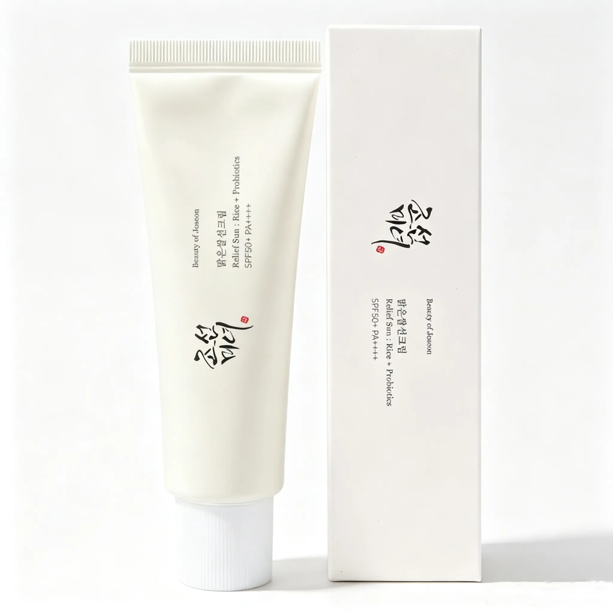 Beauty of Joseon Rice Probiotics SPF 50+ PA++++ Sunscreen – Lightweight Korean Sun Relief, No White Cast, Hydrating Daily UV Protection, 50ml