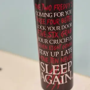 Freddy Krueger, 20 ounce Tumbler