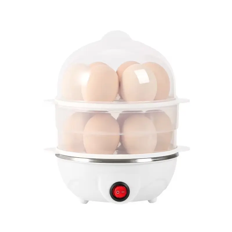 Electric Egg Cooker, Steamer and Poacher - 14-egg cap. Kitchen Appliance with 8.27x5.5" XL Capacity