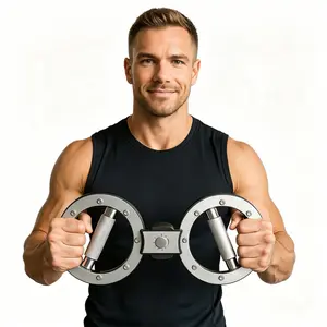 The arm exerciser with adjustable resistance is suitable for both men and women.It is a portable home arm strength  Grip trainer, ideal for forearm strength training, and suitable for friends and family use