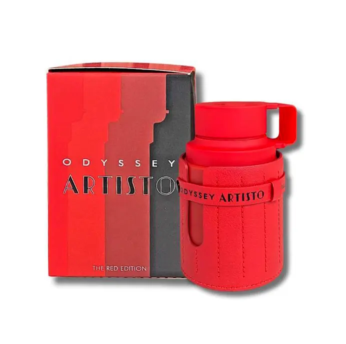Armaf Odyssey Artisto Eau De Parfum for Men - 3.4 Oz Single Item Perfume, Aromatic Amber Spicy, Bold Radiant, Elegant, Long-Lasting Scent