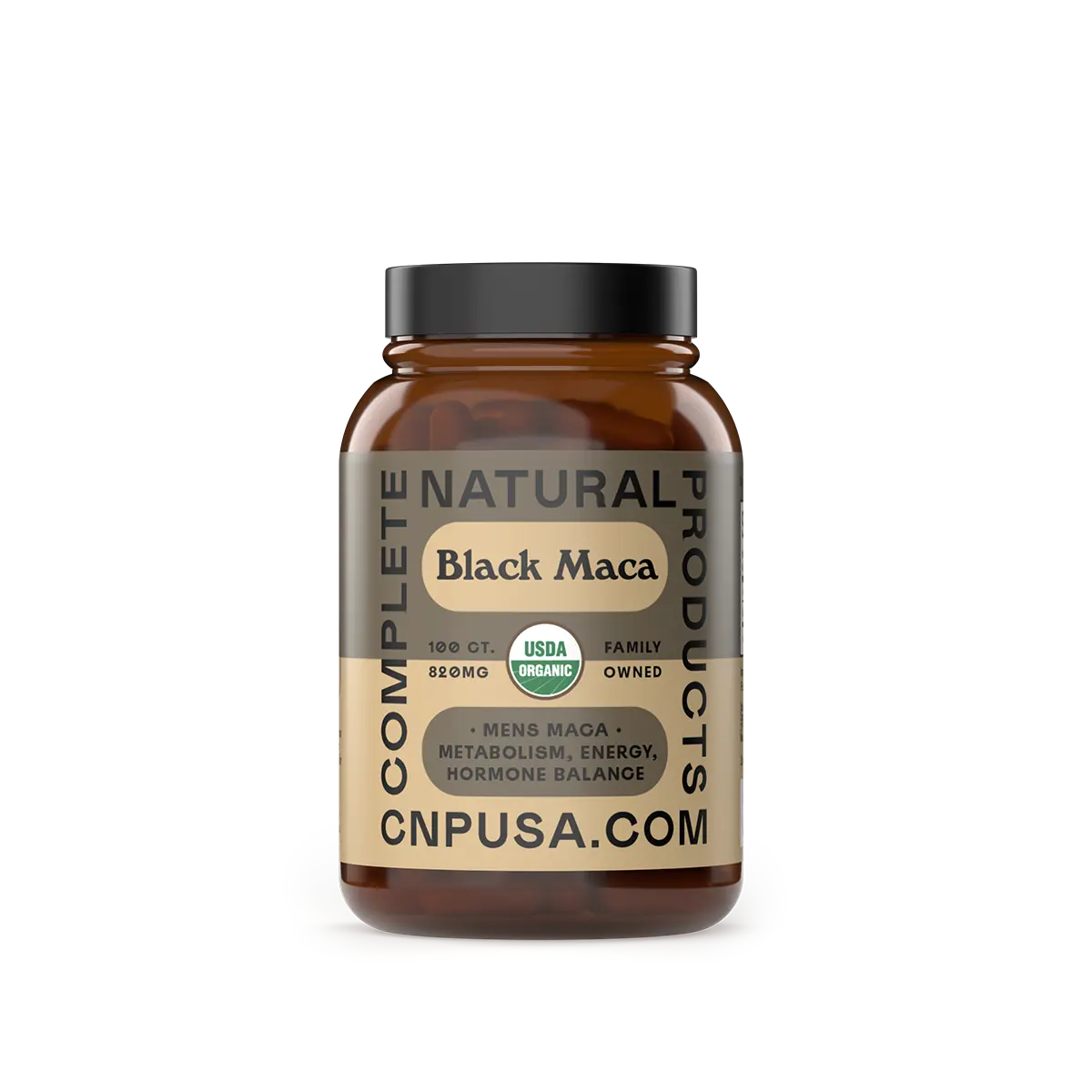 Organic Black Maca Root Capsules