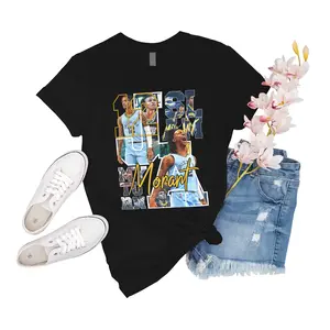 T-Shirt Unisex Ja Morant Lil Sister Basketball Friend Sleeve Girl Big Novelty Shirt Shirts Tee Gift For Men Family Short