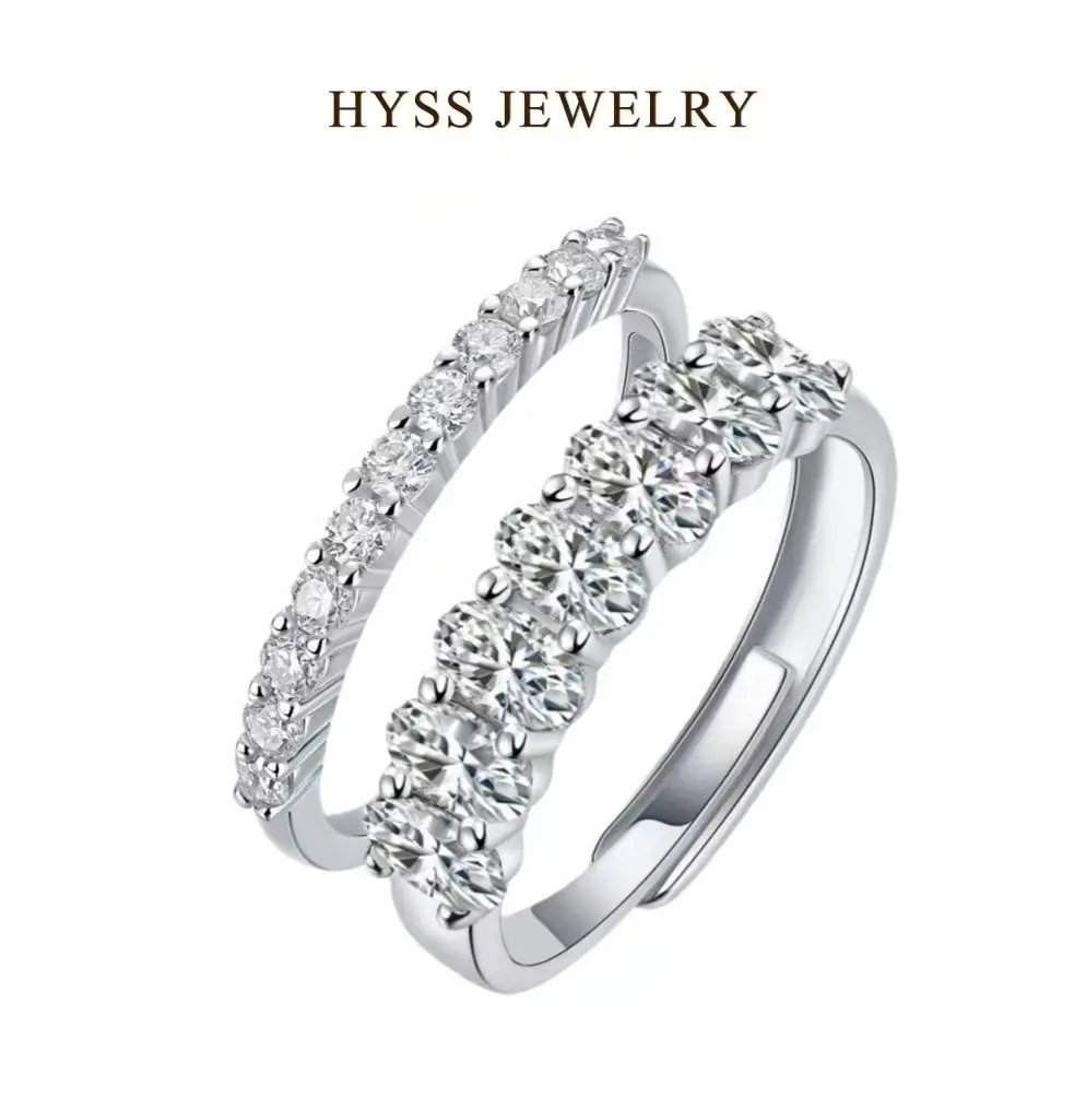 START AND LAUREL GODDESS GEMSTONE RING SET Diamond Halo Ring Bridal Ring Set White Wedding Rings