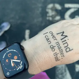 Mind Over Matter I Can Do This Tattoo