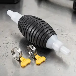 Manual Fuel Siphon Pump for Gas & Diesel, Anti-Leak Design, Car Tank & Line Drain Tool, Emergency Rescue & Diy Fluid Transfer, No Electricity Needed