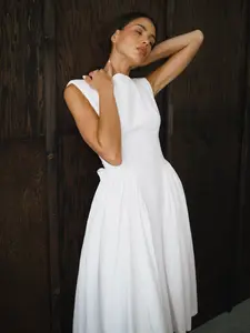 Chloe Dress, White