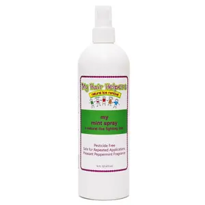 My Mint Anti-Lice Spray to Safeguard from Head Lice - 16oz - For 2-3 Children Peppermint Scent