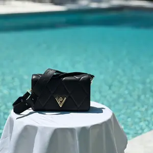 Valentino Orlandi Crossbody Black Bag