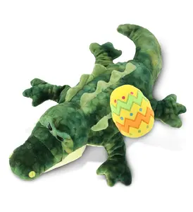 DOLLIBU Plush Easter Egg Gator Stuffed Toy - Super Soft Polyester Material, Spring Theme Kids' Gift for Toys & Hobbies