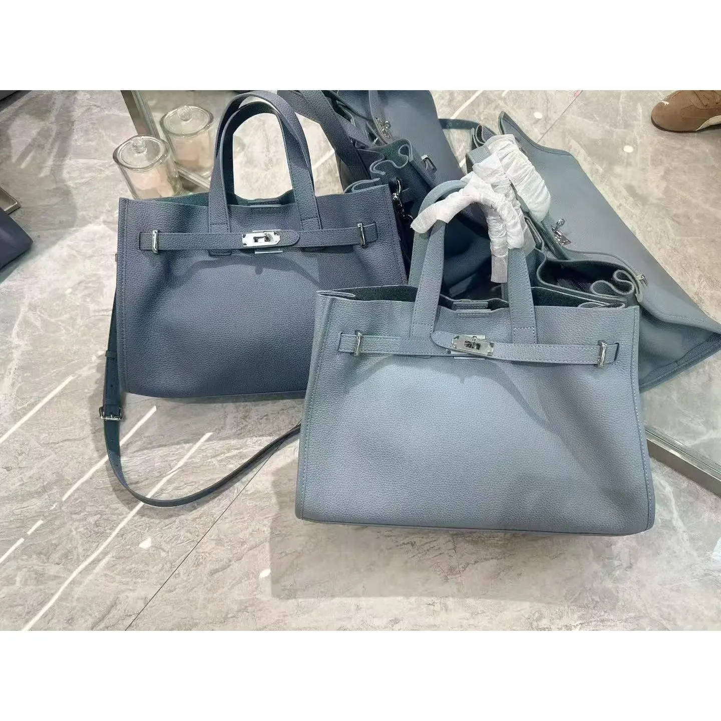 Deep Blue Horizontal Style