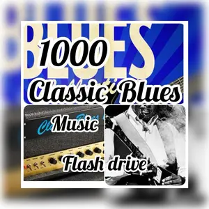1000 classic blues music usb
