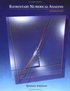 USED Book - Elementary Numerical Analysis by Kendall Atkinson (Hardcover) - english