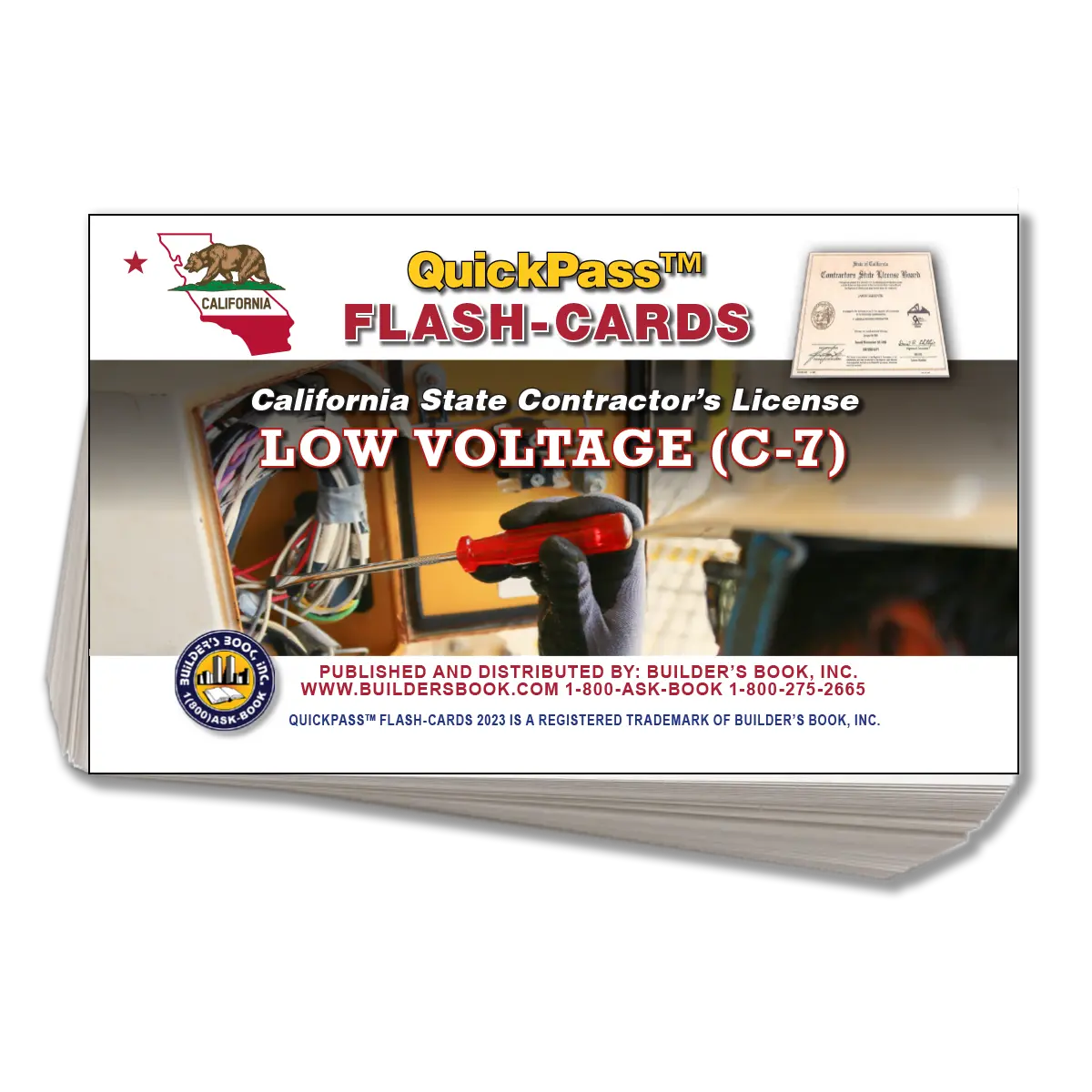 C-7 Low Voltage Contractor Exam QuickPass Flash Cards