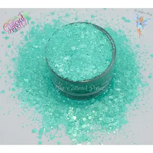 MINT MACARON glitter Mix - Aurora Australis collection