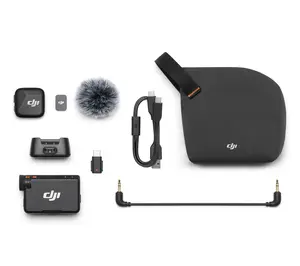 DJI Mic Mini Transmitter, Receiver & Accessories