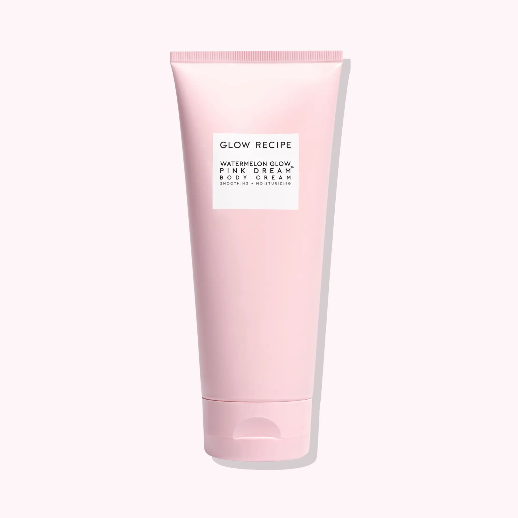 Glow Recipe Watermelon Glow Pink Dream Body Cream, Exfoliating AHA Cream to Smooth Texture, Relieve Dryness, and Soften Cuticles, Moisturizer, Body Care, Gentle, Daily, Korean, Vitamins, Hyaluronic Acid, Lightweight