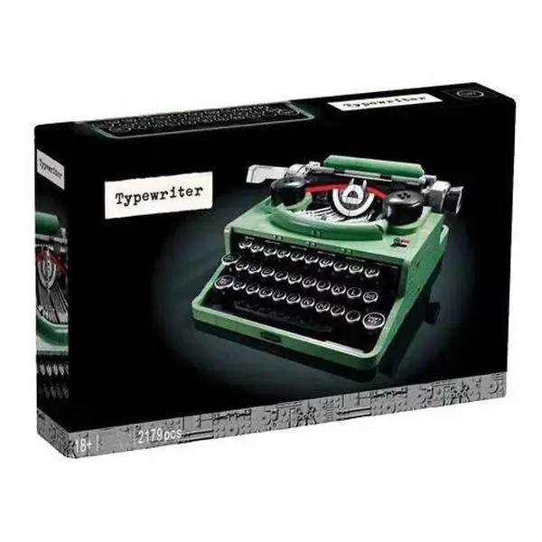 READ SHIPPING POLICY BEFORE ORDER Type writer building blocks Enlightenment building blocks EducationalToy,Best Gift Toy, Desktop AssemblyOrnaments for Home & OfficeDecoration children toy