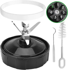 7 Fins Ninja Blender  Replacement, Ninja Blender Replacement Parts Compatible with Ninja Blenders BL480-30 BL482-30 BL490-30 BL640-30 BL642-30 BL682-30 BN401 BN751 BN801 BL2012 NN102