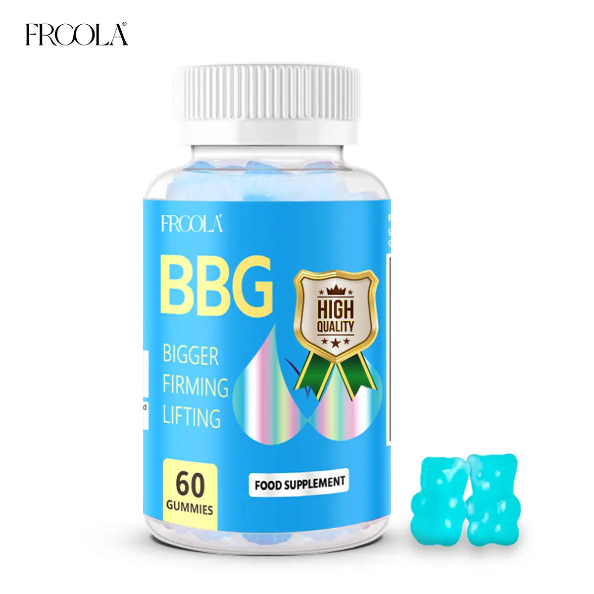 Froola  Health Gummies for Women's Wellness - Blueberry Flavored with Essential Vitamins & Herbal Extract - 60 Count - Healthcare & Fitness Supplement