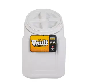 Gamma2 Vittles Vault 60 lbsStackable Dog Food Storage Container with Sealing Lid,  Dry Pet Food Storage Container, [14.5" L x 19" H],Cat Food Container,Pet Supplies Organizer, Fresh Kibble Storage, Pest Proof Container
