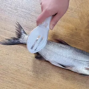 Fish Scale Remover Tool - Convenient, Easy-to-Wash Scraper with Storage Box for Household Kitchen Use - Efficient, Time-Saving, and Space-Saving Design
